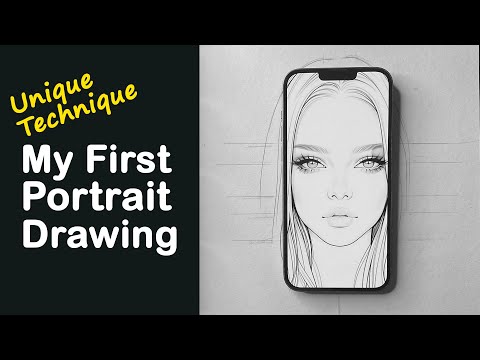 This Portrait Technique will Blow your Mind | Basic to Advanced Pencil Drawing & Shading - Class 12