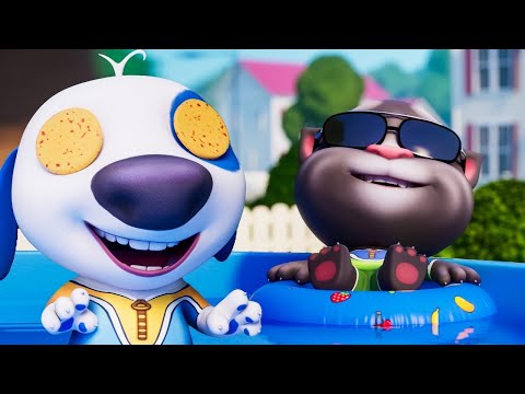 Talking Tom 💜 สุนัขเป็นเพื่อนที่ดีที่สุดของฉัน The dog is my best friend 😺 Super Toons TV Thai