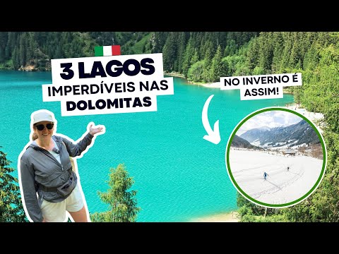 3 lagos imperdíveis para ver nas DOLOMITAS na Itália 🇮🇹