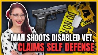 Man Shoots Disabled Vet, Claims Self Defense | Caught on Video