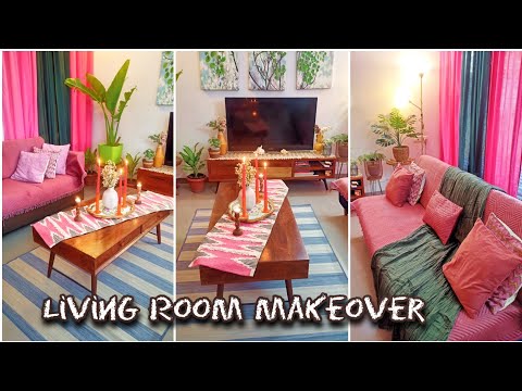 Living Room Makeover Ideas😍 || Living Room Cleaning And Decorating Ideas