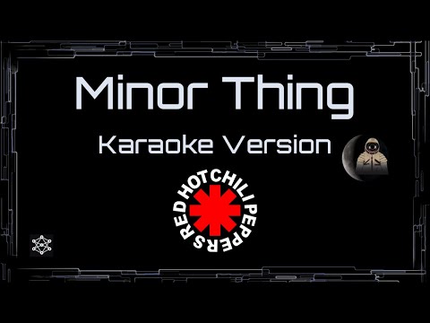 Red Hot Chili Peppers • Minor Thing (CC) 🎤 [Karaoke] [Instrumental] [UVR]