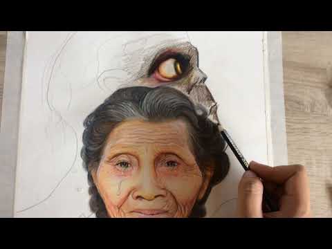 เปรต สัมภเวสี  - รำไพ แสงทอง : พอดีม่วน [วาดรูป COVER  MV] โดย joker culture