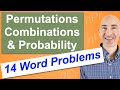 Combinatorics and Probability Problems