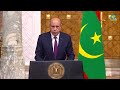 الرئيس عبد الفتاح السيسي يعقد مؤتمرًا صحفيًا مشتركًا مع رئيس جمهورية موريتانيا