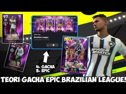 GACHA EPIC BRAZILIAN LEAGUE! 4×Gacha 3×Epic 😯