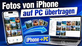 Fotos von iPhone auf PC übertragen - Mit & Ohne Kabel | Die besten Methoden [2026]