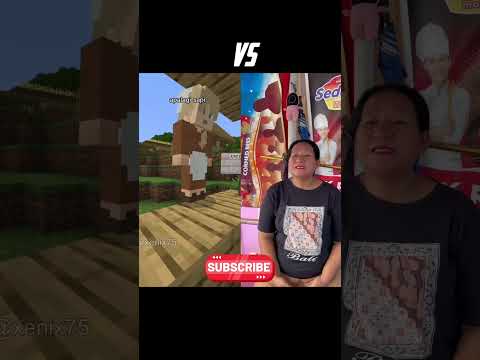 Original vs Game - Capek Banget Sama Tukang Kopi Begini Nih #minecraft #comedy