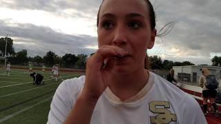 Stoney Creek's Taylor Paradoski talks regional semifinal win