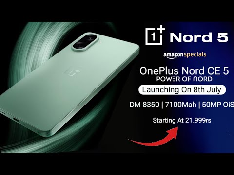 Oneplus Nord CE 5 Launch Date & Price | OnePlus Nord CE 5 Full Specs & Price In India