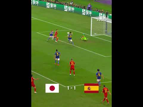 Japan vs Spain World Cup 2022 🔥