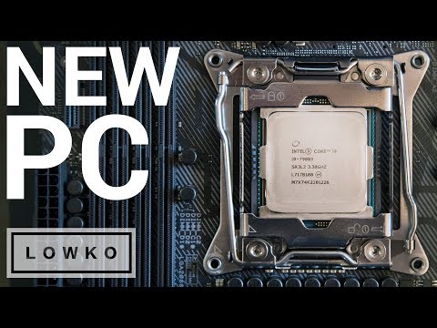 MY NEW PC BUILD! (Intel i9-7900X, 1080 Ti, 64 GB DDR4, Kraken X62)