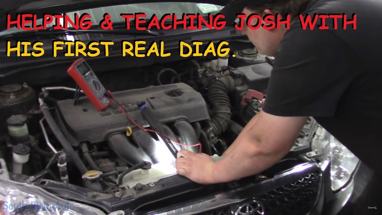Helping & Teaching Josh Through His First Basic Diag.