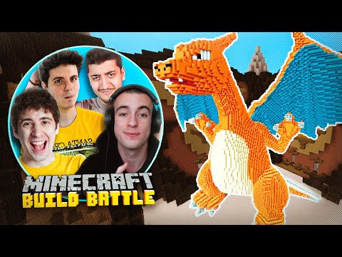 FAVIJ, LOLLO, PIETRO e ITSNICO17 nelle BUILD BATTLES di MINECRAFT!! LOLLI EP.31