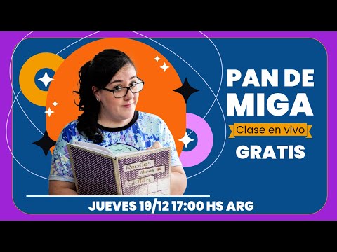 🔴 PAN de MIGA sin TACC | EN VIVO | Clase 2