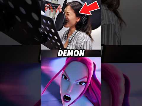 Kpop Demon Hunters Singers Behind The Scenes #kpopdemonhunters #shorts