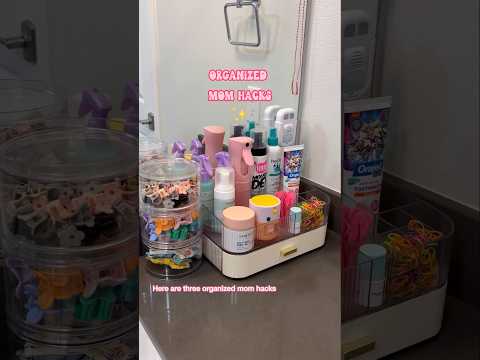 Organized mom hacks/finds✨
