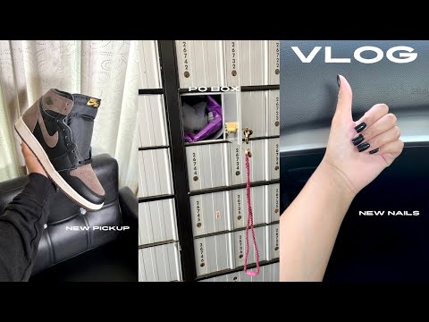 VLOG: NEW PALOMINO JORDAN 1, PO BOX RUN, FALL NAILS, FOOTBALL GAME