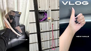 VLOG: NEW PALOMINO JORDAN 1, PO BOX RUN, FALL NAILS, FOOTBALL GAME
