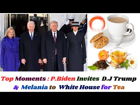 Biden Invite Donald and Melania Trump to White House for Tea.#usa