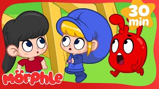 Blocks, Bandits, and Big Trouble!  | Morphle |  Kids Fun & Educational Cartoons