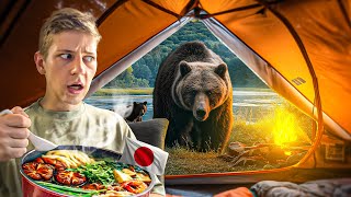 Je Campe SEUL sur l'île SAUVAGE du JAPON 🇯🇵🏕️