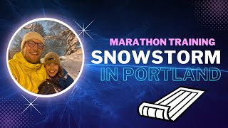 Marathon Training in a Snowstorm