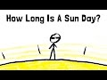 Understanding a Day on the Sun