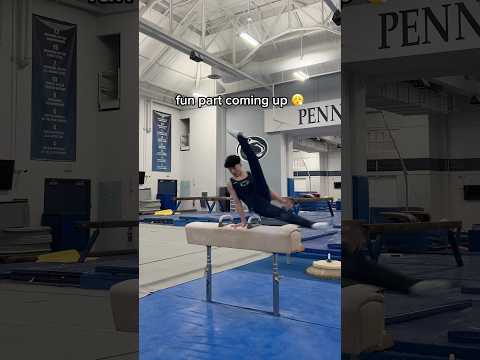 I had to make this routine to win🥇😳 #gymnastics #gymnast #sports