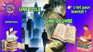 30.08.26 UNE TOILE#feelookart /UNE OEUVRE #ecrivain 📖📕👉🏻 c'est pour très bientôt !🥇#lucerrigan🥇