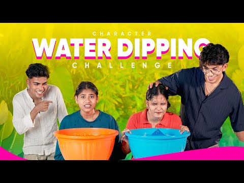 ANNIE & ASHNA CHARACTER DIPPING CHALLENGE 😂 PART 2