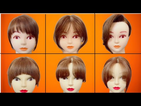 6 Métodos Rápidos y Sencillos para Cortar el Flequillo|6 Quick and Simple Methods to Cut Bangs(2024)