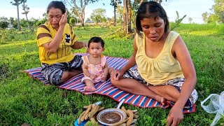 มื้อนี่สาวพรกับป้าเพิ่นกินส้มมะขาม อยู่กลางทุ่งนา 21 สิงหาคม ค.ศ. 2025