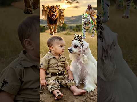 Dog's Devotion Saves Baby | a Miracle Unfolds | Jesus Appears in the Savanna #Jesus #dog #devotional