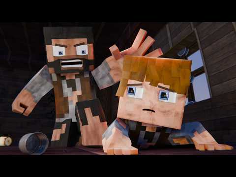 Poor boy and bad father : SAD STORY 😥 | Minecraft animation