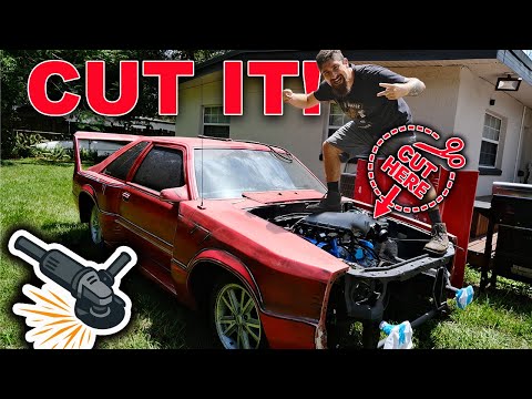 I CUT A HOLE IN THIS $1,000 MAGAZINE CAR TO FIT HOLLEY’S BIGGEST INTAKE!