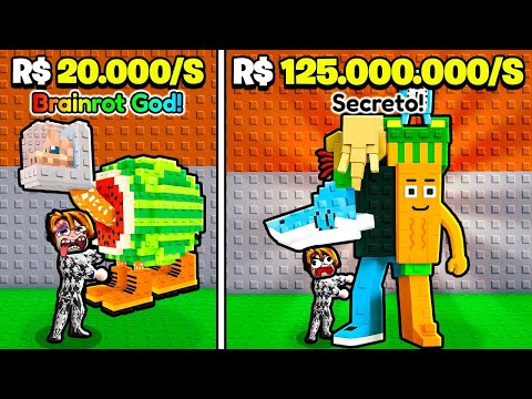 SECRETO FINAL BOSS NO ROUBE UM BRAINROT 💪😱 (Ele Não e Normal)