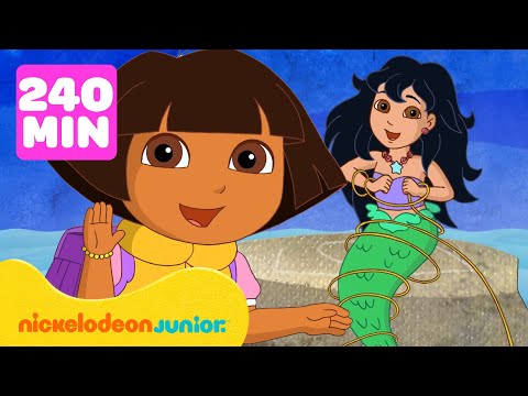 Dora the Explorer | Chaque fois que Dora l'exploratrice demande de l'aide ! 💗 240 Minutes