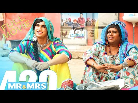 Mr & Mrs 420  Most Popular Punjabi Movie 2025  | Latest Punjabi Movie 2025  Punjabi Movie 205