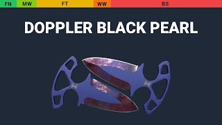 Shadow Daggers Doppler Black Pearl Wear Preview video