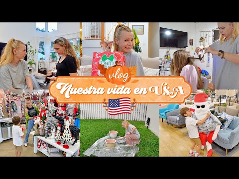 🇺🇸 Roban a ELAIA 😡 Esta tienda tiene cosas increíbles de NAVIDAD 🎄Crisis existencial 💇‍♀️ USA VLOG