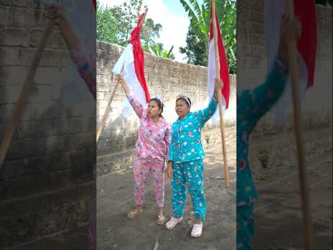 punya bendera merah putih #adekkakakinul