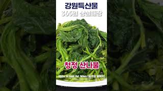 취나물 - 향이 짙고 잎이 부드러운 은은한 산의 향 | 강원특산물