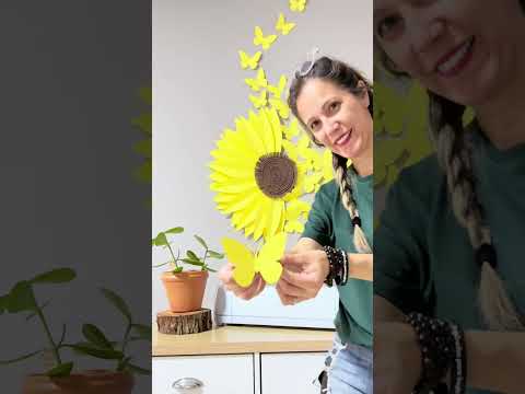 DIY: Painel de girassol com mensagem de esperança para o Setembro Amarelo