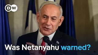 YouTube video thumbnail: Netanyahu Sues Haaretz Over Report of Alleged Pre-Attack Warning