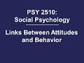 Attitudes and Behaviors Analysis