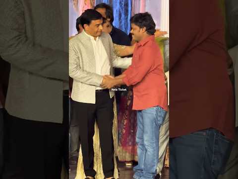 Sapthagiri at Dil Raju Nephew Ashish & Advitha Reception #dilraju #sapthagiri #rashmika #ramcharan