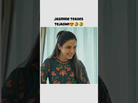 JASMIN TEASES TEJU ๐๐๐คฃ #tejasswiprakash #tejasswiprakashwayangankar #tejatroops #jasminbhasin #jasly
