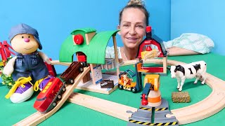 Brio Treni Saman Taşıyor: Nicole ve Ali ile Çiftlik Macerası! Eğitici Oyun