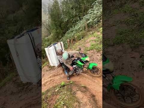It was too dangerous! It almost flipped over!